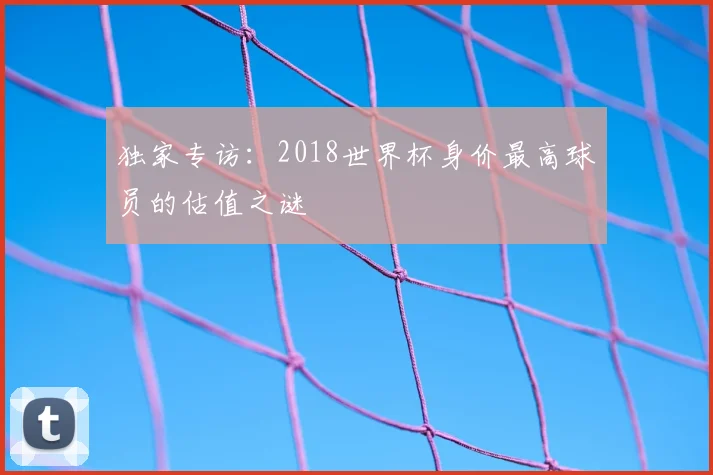 独家专访:2018世界杯身价最高球员的估值之谜